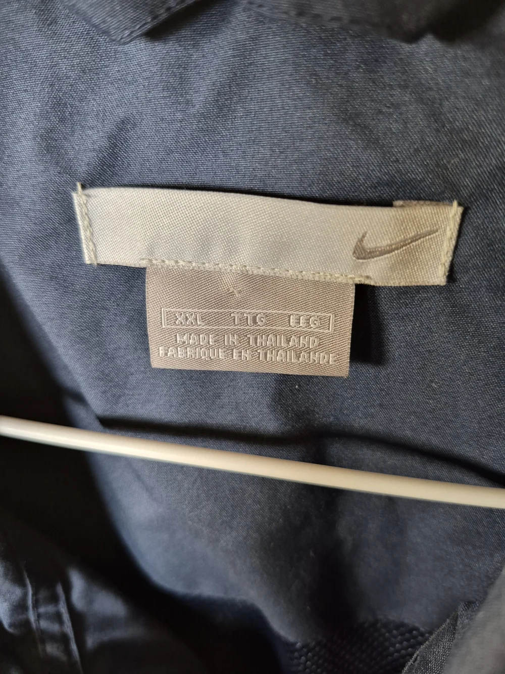 Nike navy windbreaker